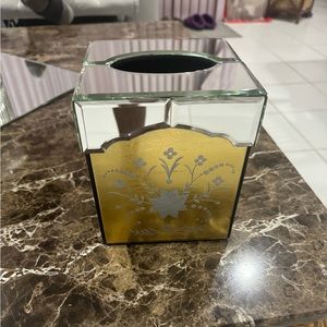 Tissue Box - Mirror Top